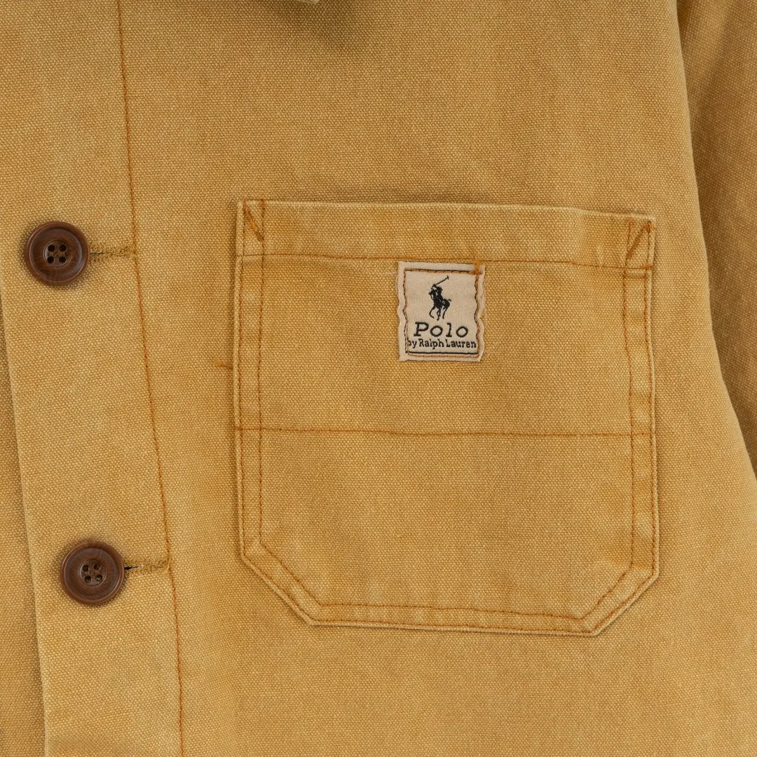 P640 top version (difference in currency) You can scan the code to enter the official website Style: Ralph Lauren POLO Ralph Lauren original open-mold Barn style heavy-duty washed and distressed second-hand jacket Color: picture color Size: M-XXL Fabric: denim canvas Accessories: a full set of customized accessories No gender distinction, the same style for men and women